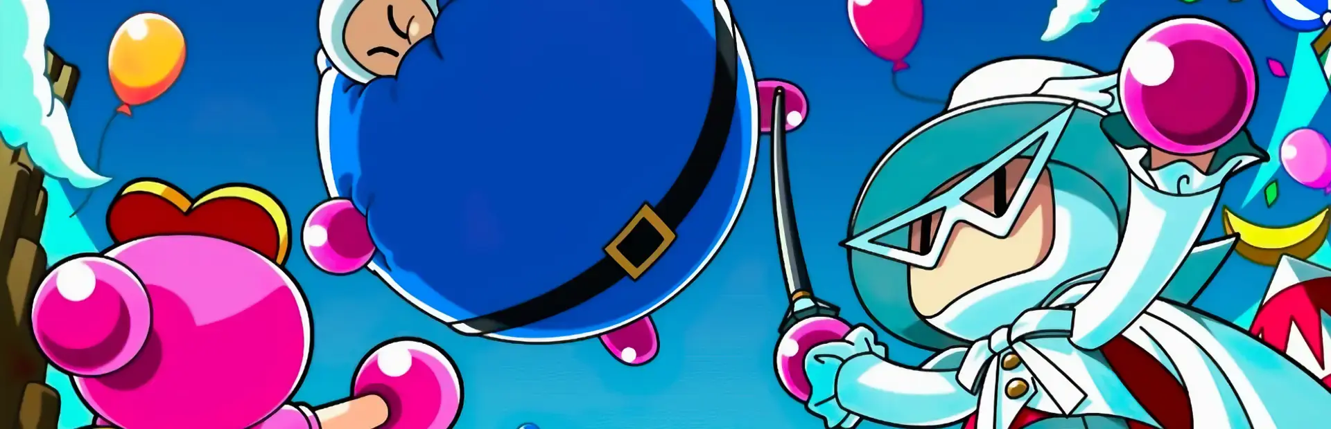Bomberman Touch 2: Volcano Party background
