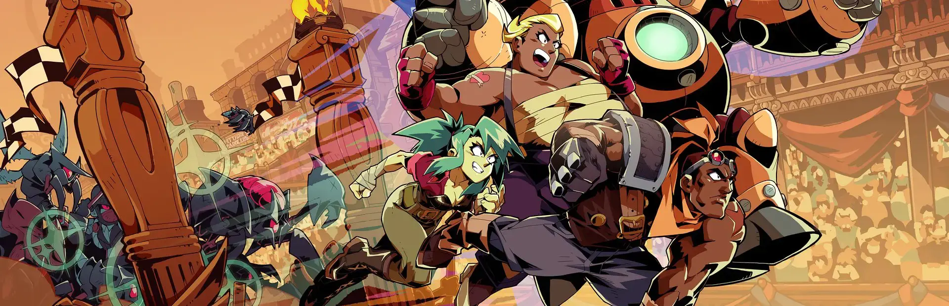 Speed Brawl background