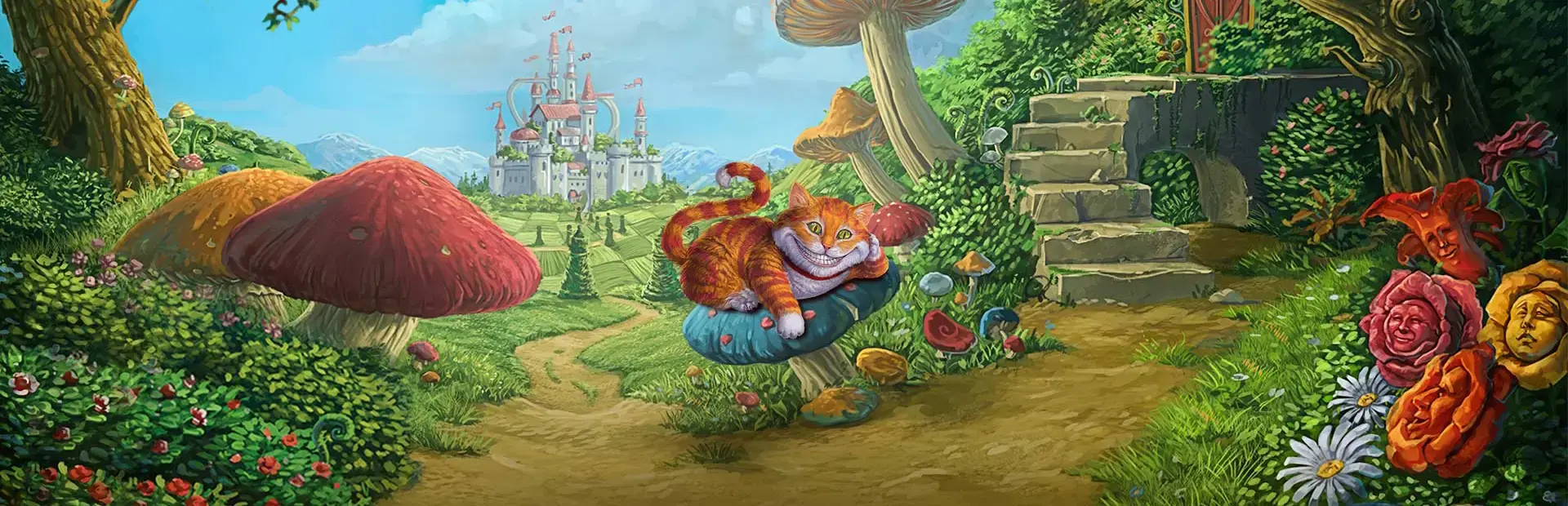 Alice's Patchwork background