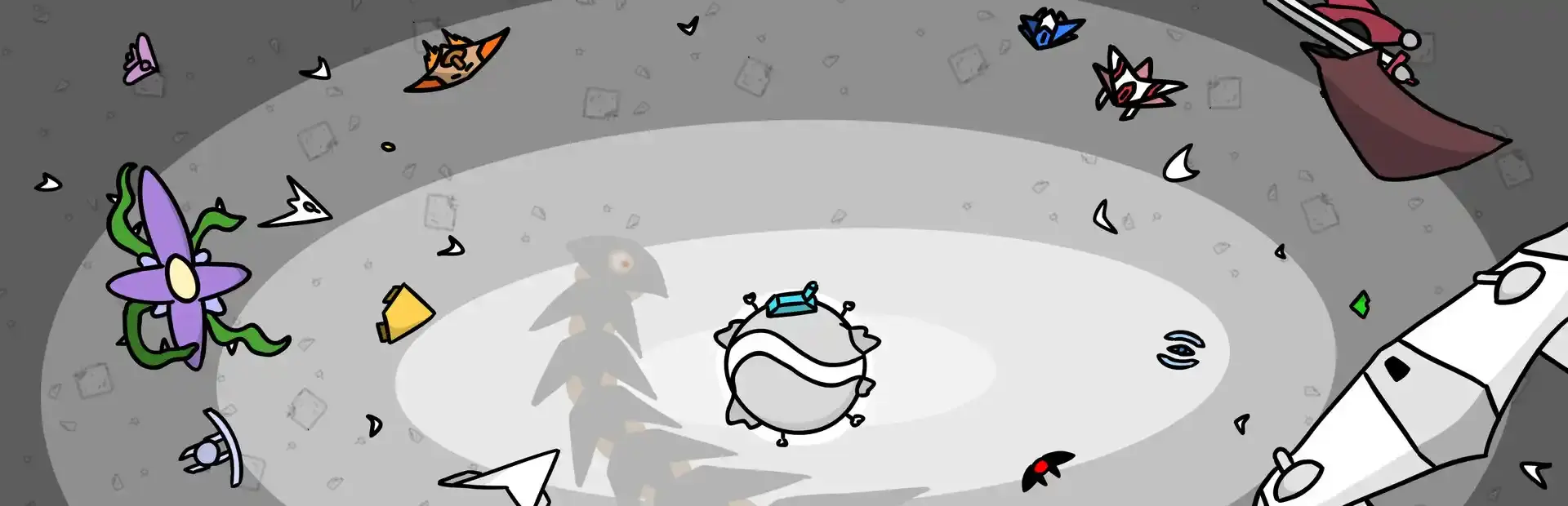 Paper Planet background