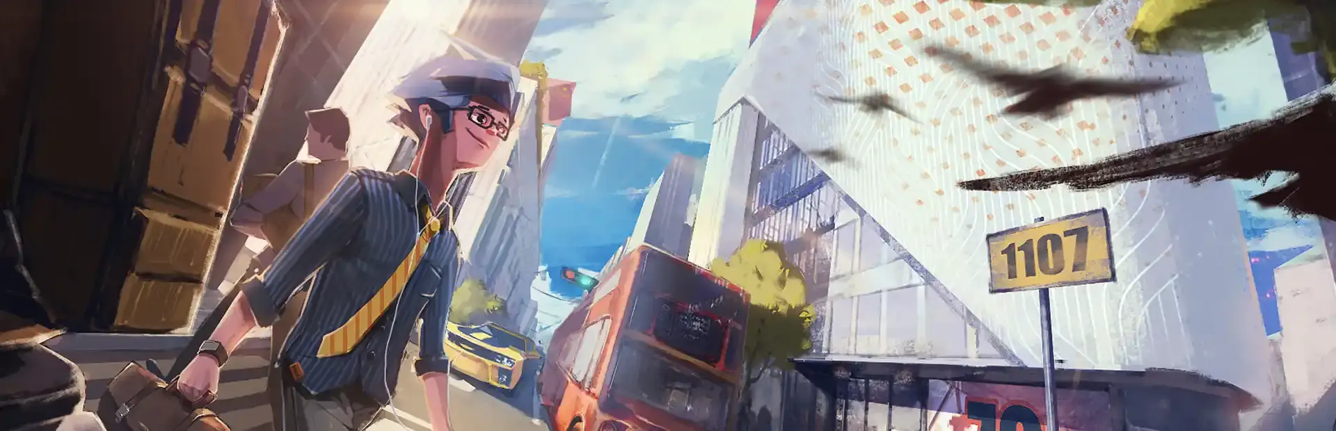 Shanghai Office Simulator background