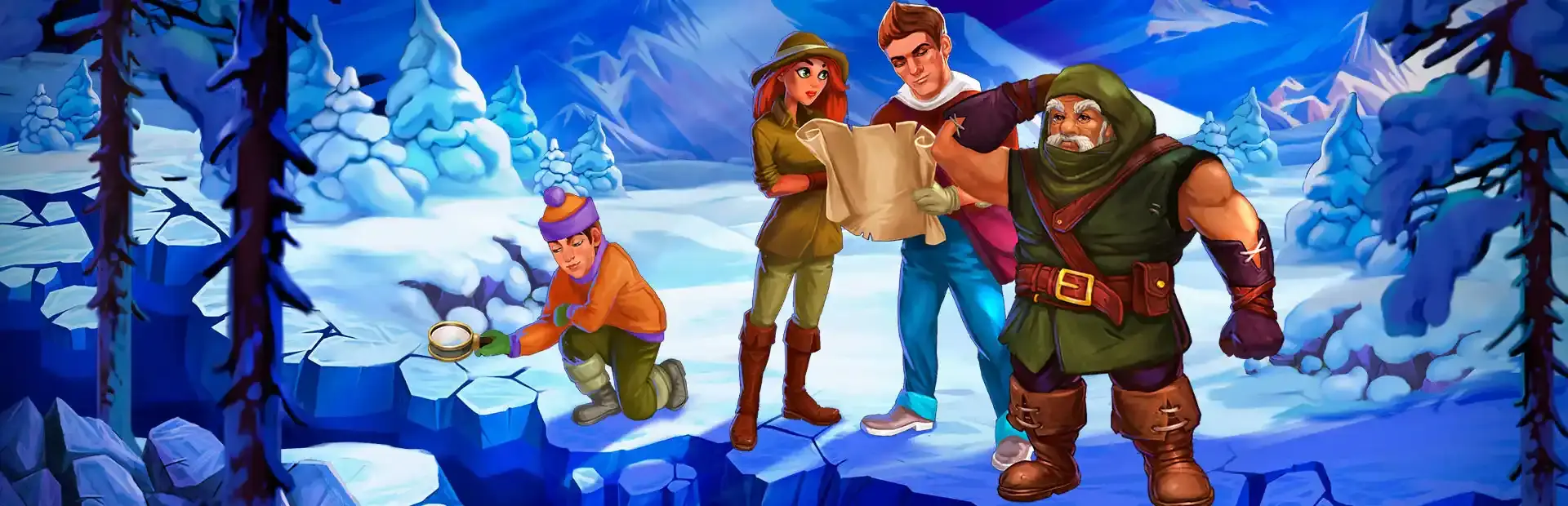 Lost Artifacts: Frozen Queen background