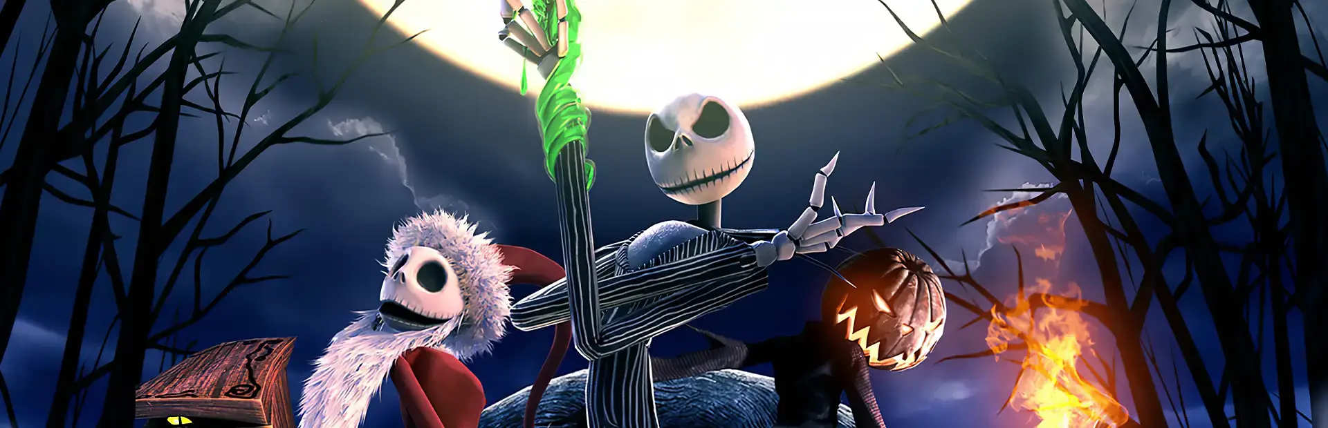 The Nightmare Before Christmas: Oogie's Revenge background