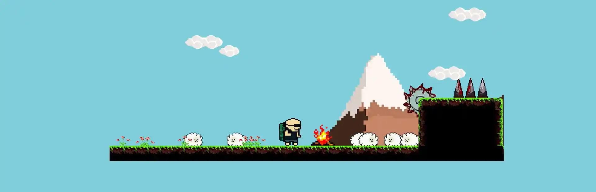Jump Man background