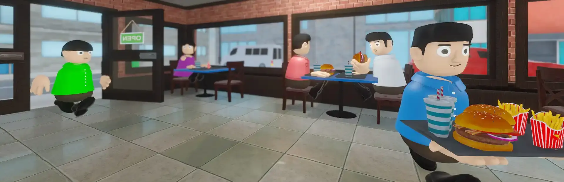 The Gleaming Grill background