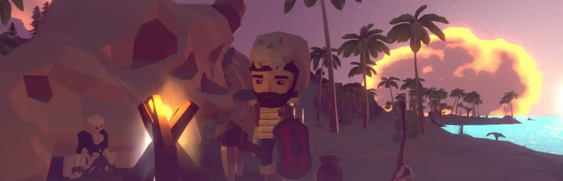 Surviving Skeleton Island background