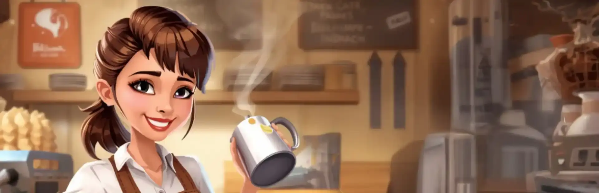 Barista Dream background