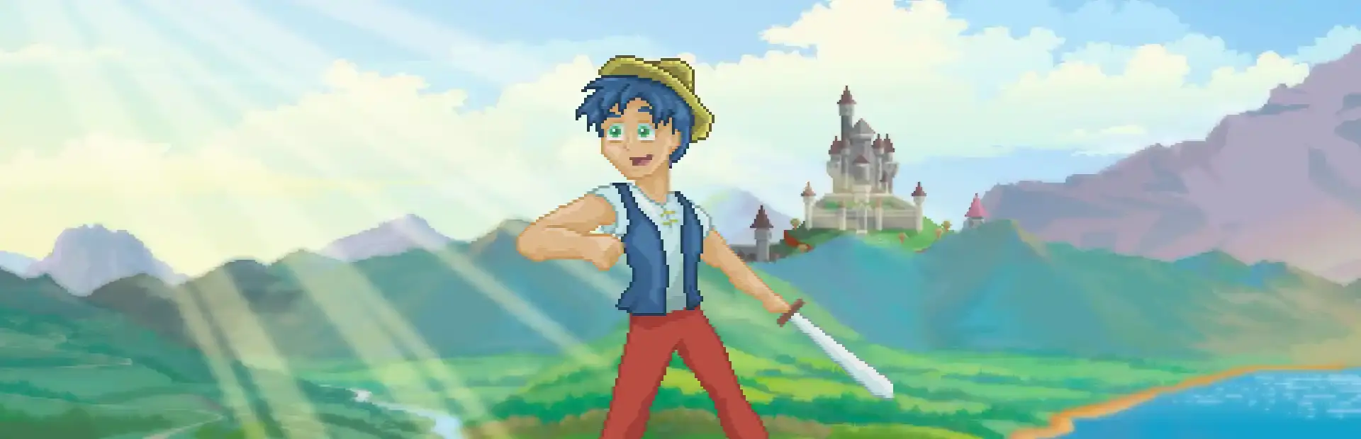 Pedro's Adventures in Spanish background