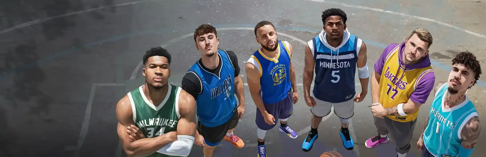 NBA the Run background