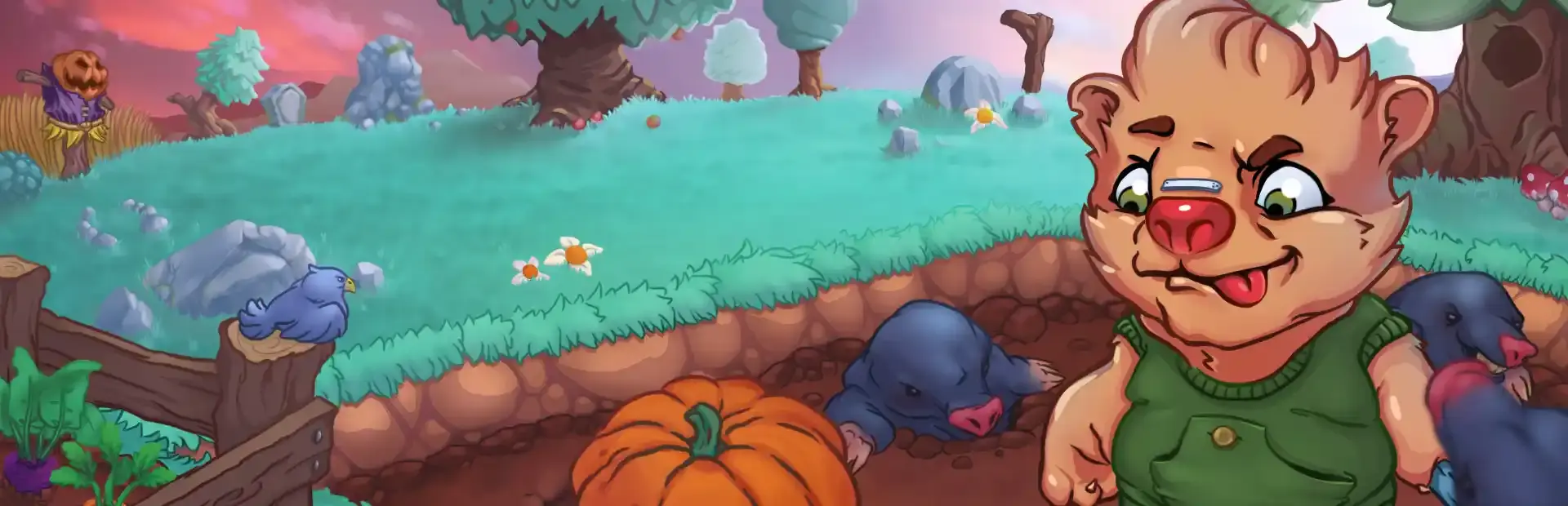Sokobear: Spring background