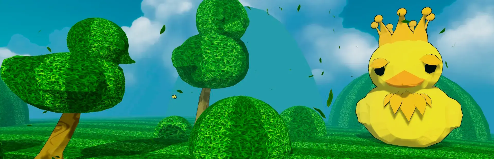 Ducky Bouncy background