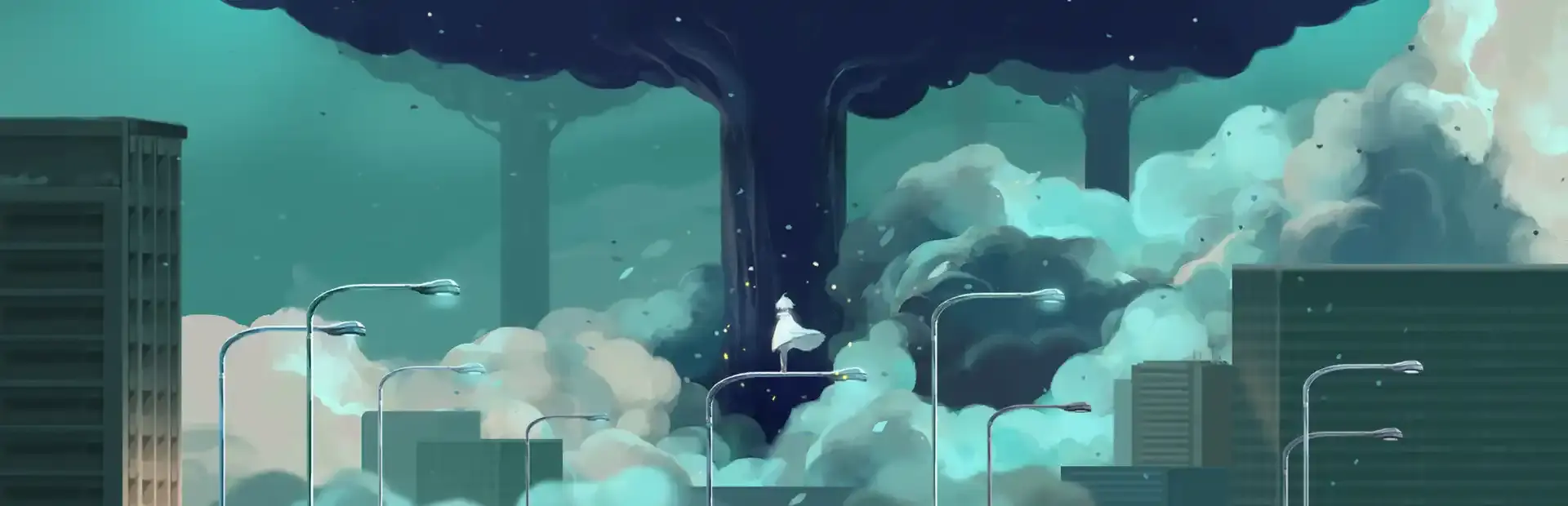 Amber City background