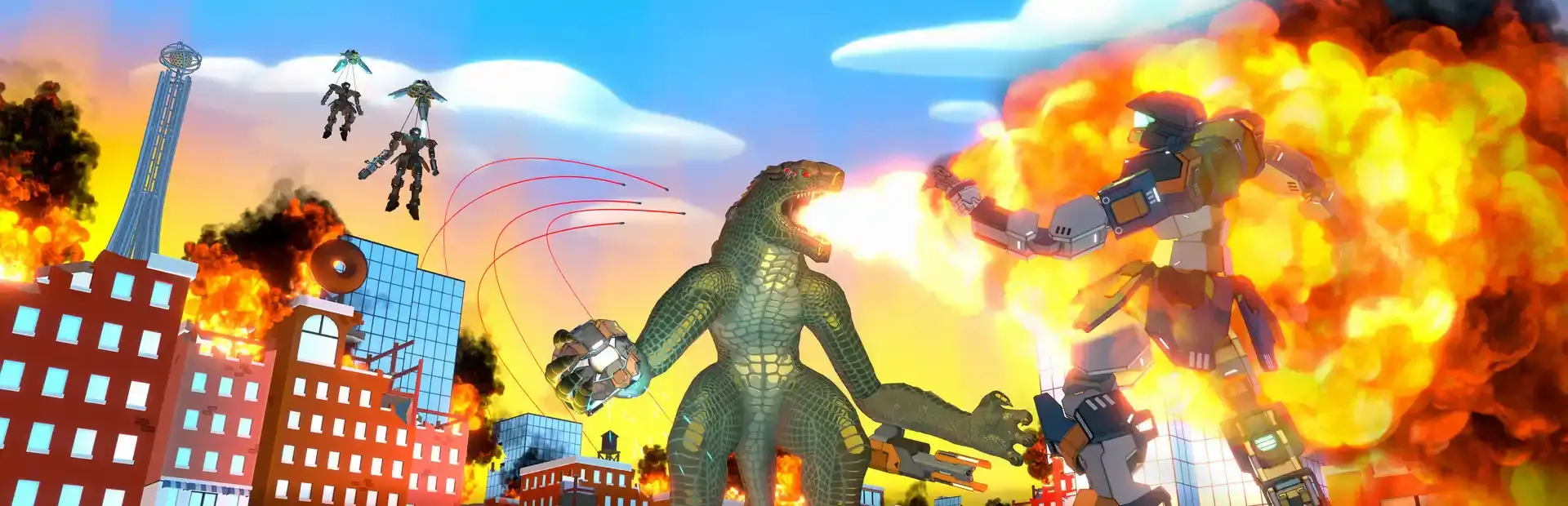 Monster: Titan's Playground background