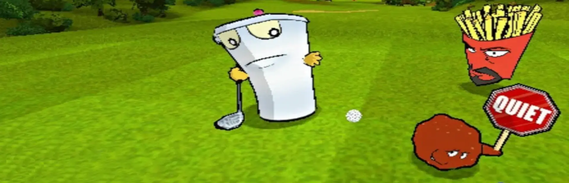 Aqua Teen Hunger Force: Dead Evil background