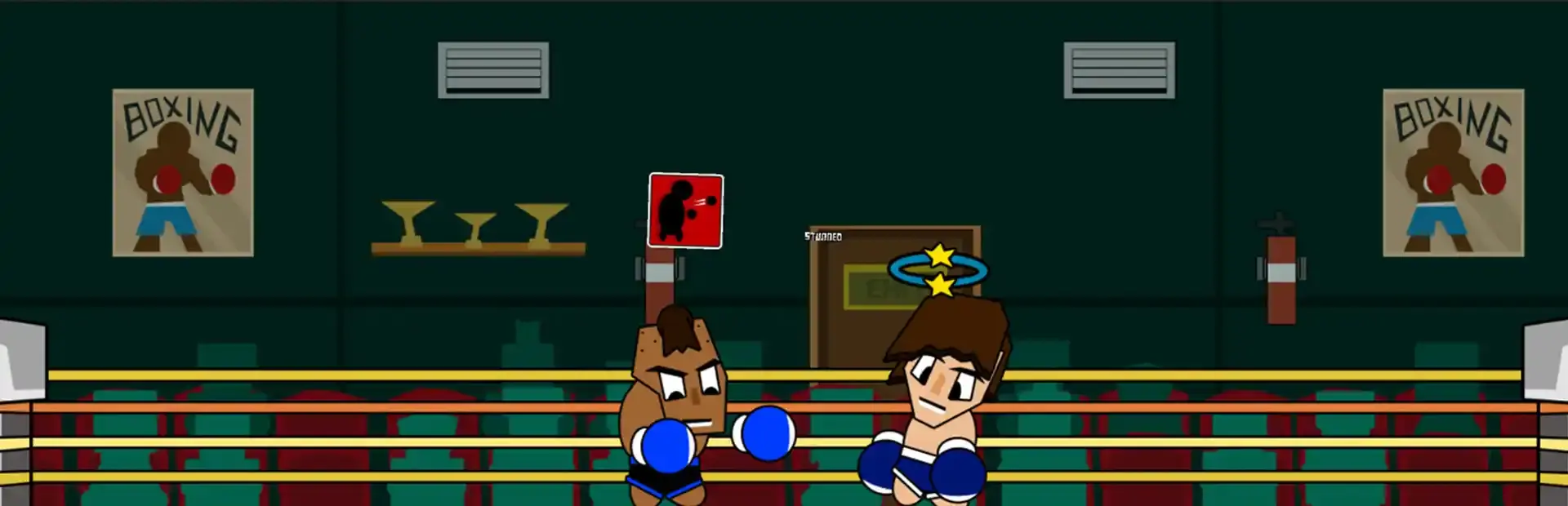 Boxing School background