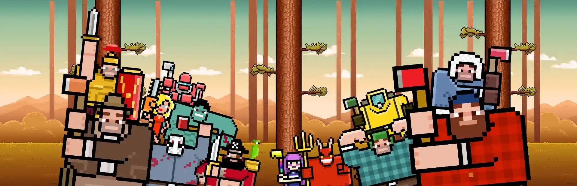 Timberman VS background