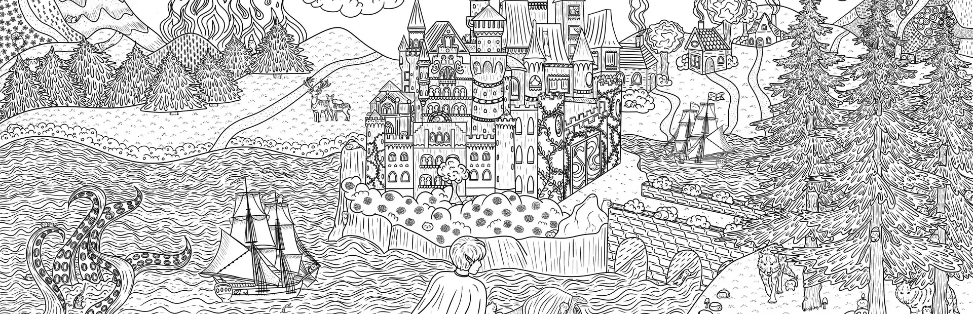 100 Fantasy Cats background