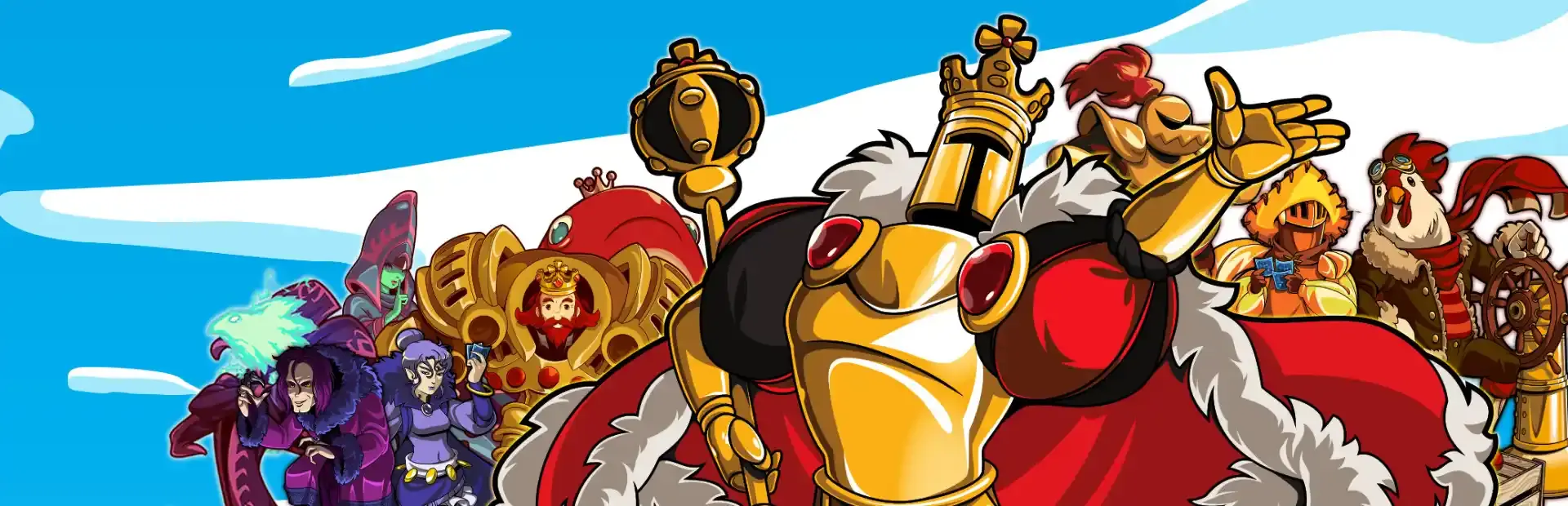 Shovel Knight: King of Cards background
