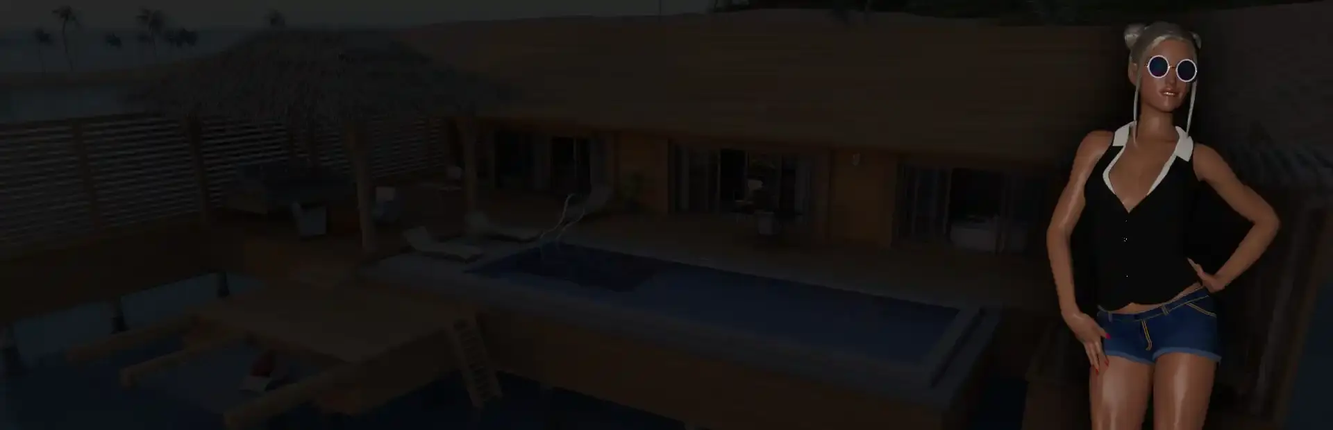 Sex Simulator: Beach Resort background