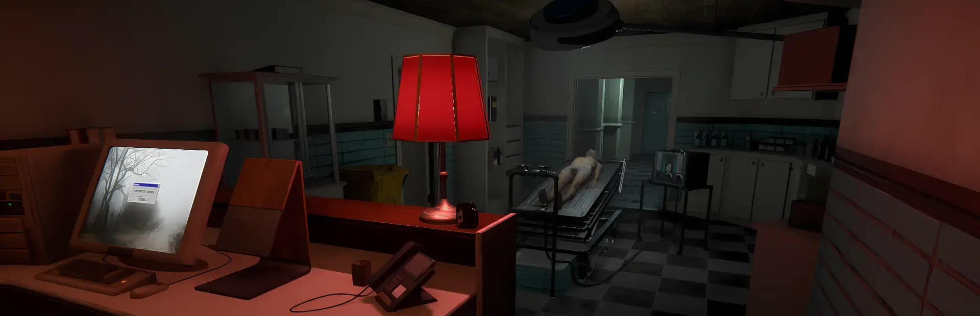 The Mortuary Assistant background