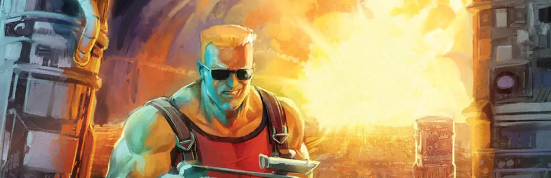 Duke Nukem II background