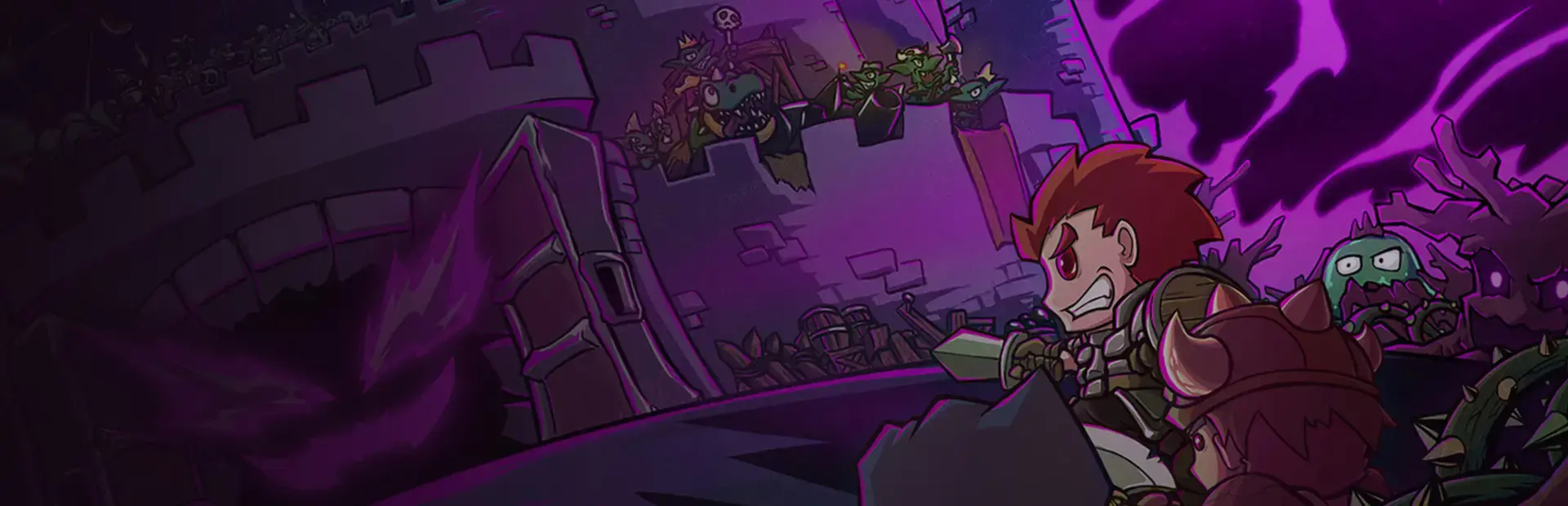 Lost Castle background