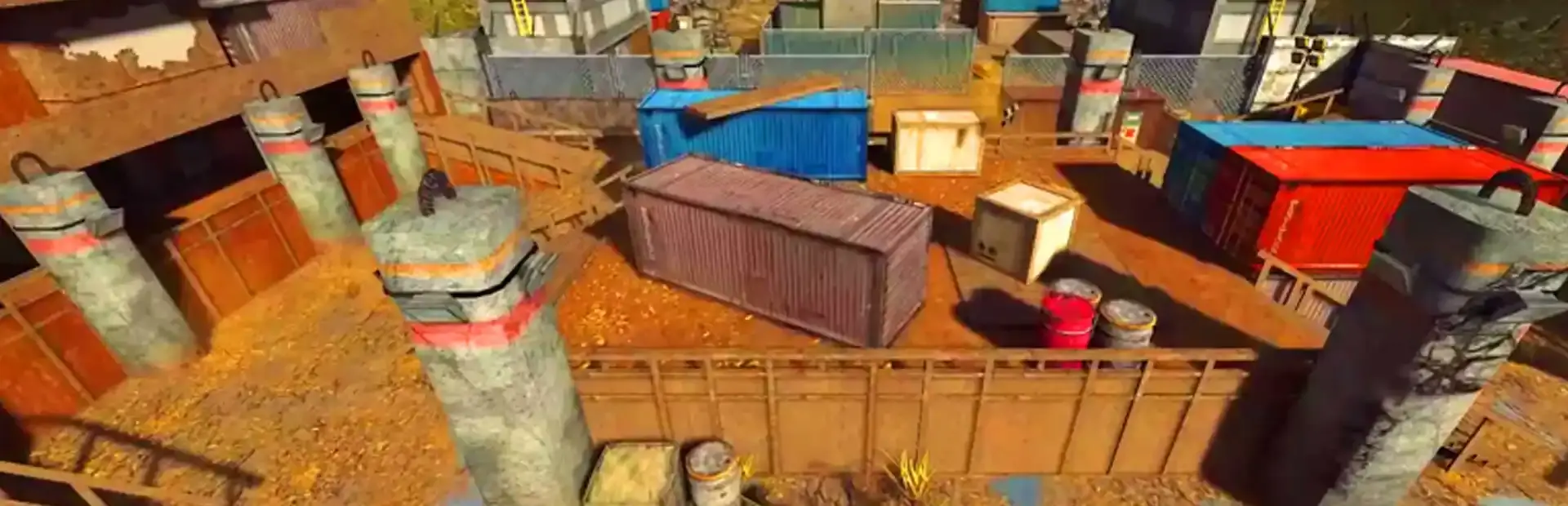 Hidden FPS Shooting Top-Down 3D background