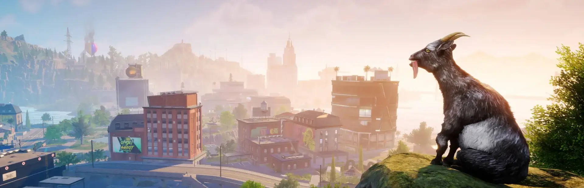 Goat Simulator 3 background