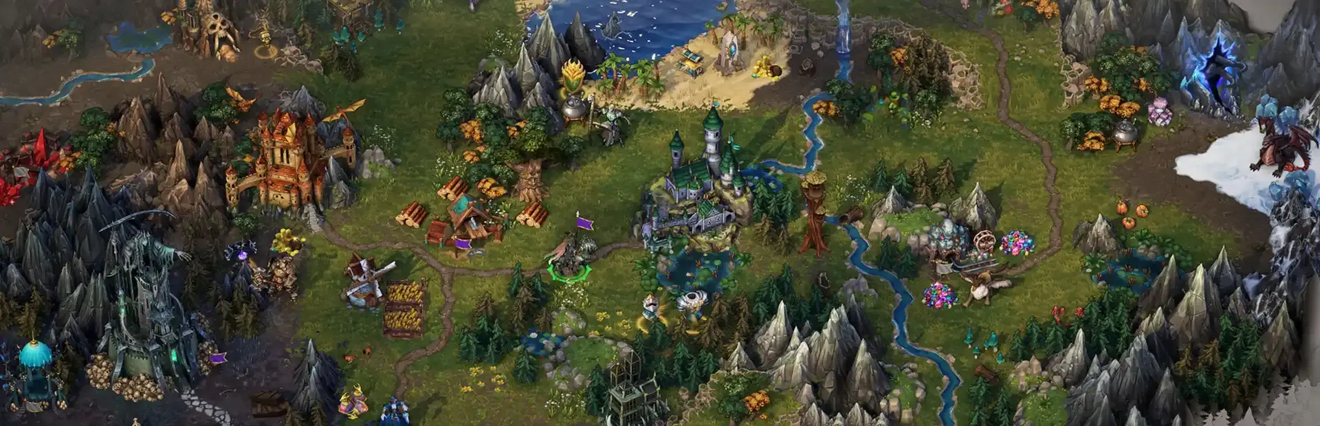 Heroes of Might & Magic: Olden Era background