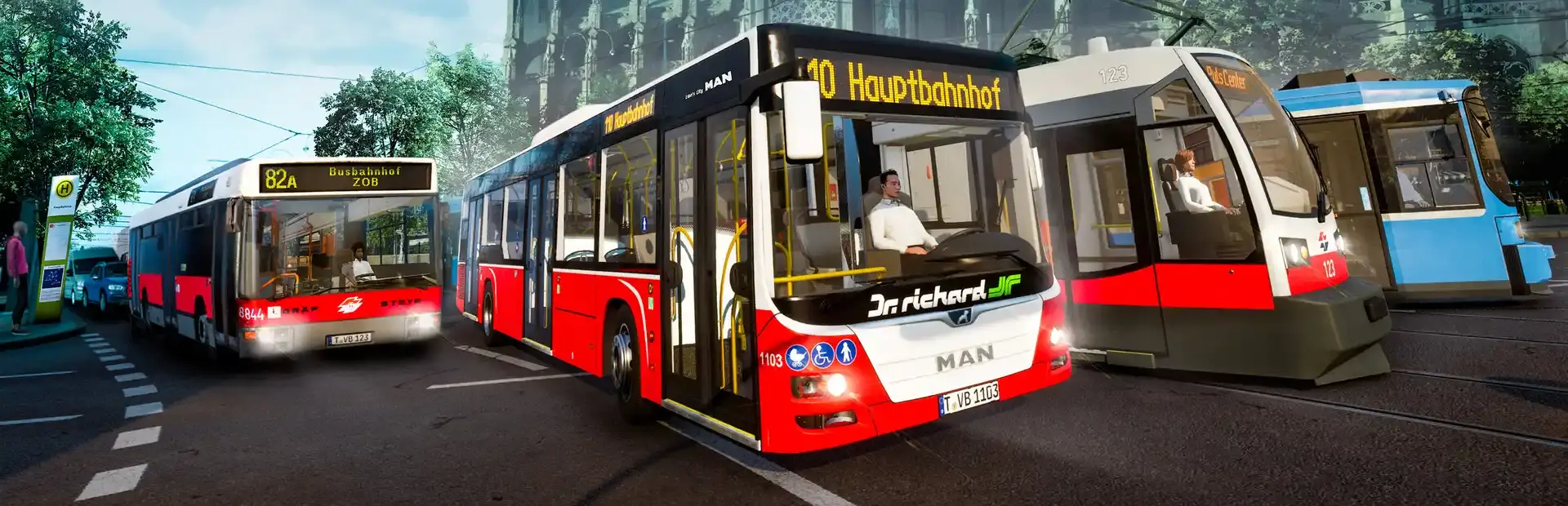 City Transport Simulator: Tram background