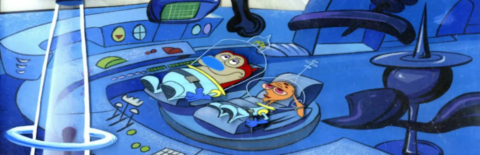The Ren & Stimpy Show: Space Cadet Adventures background