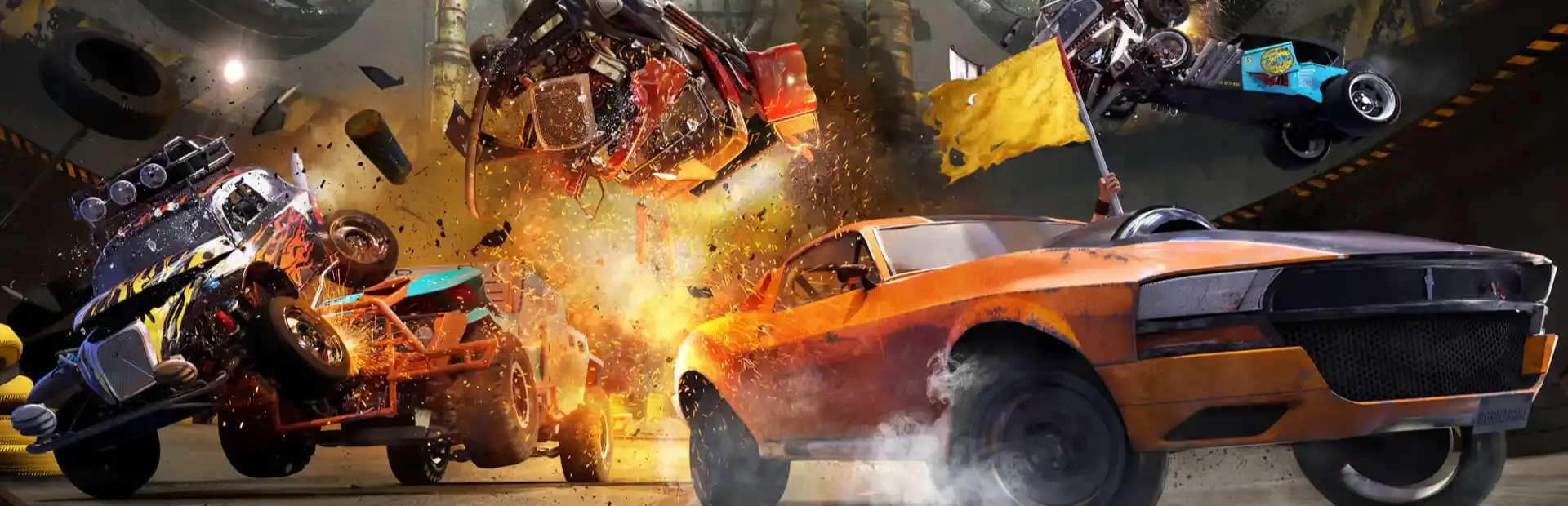 FlatOut 4: Total Insanity VR background