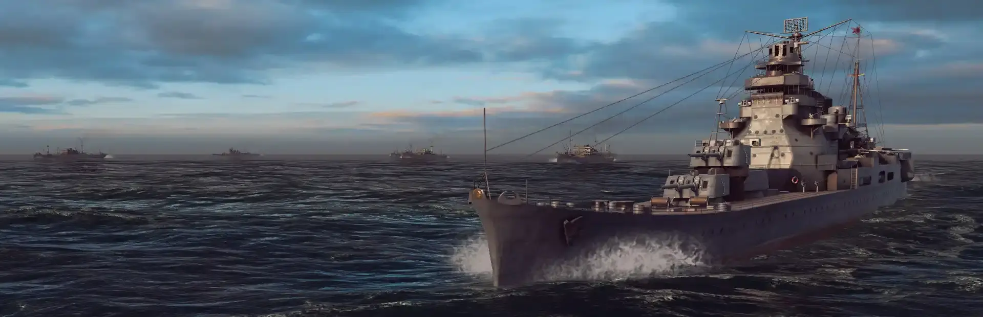 War on the Sea background