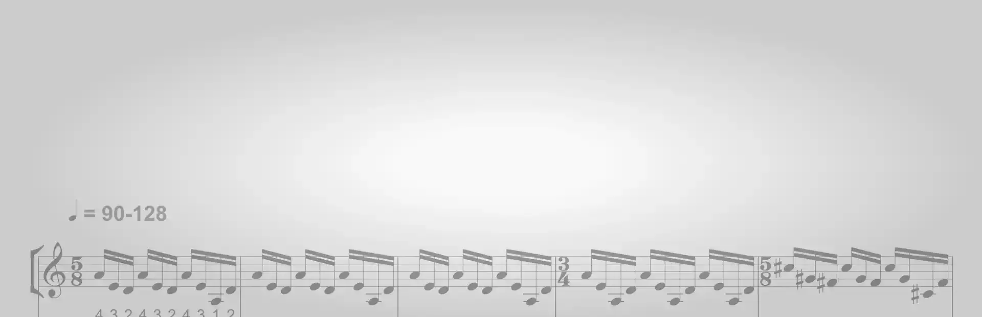 Percussive VR background