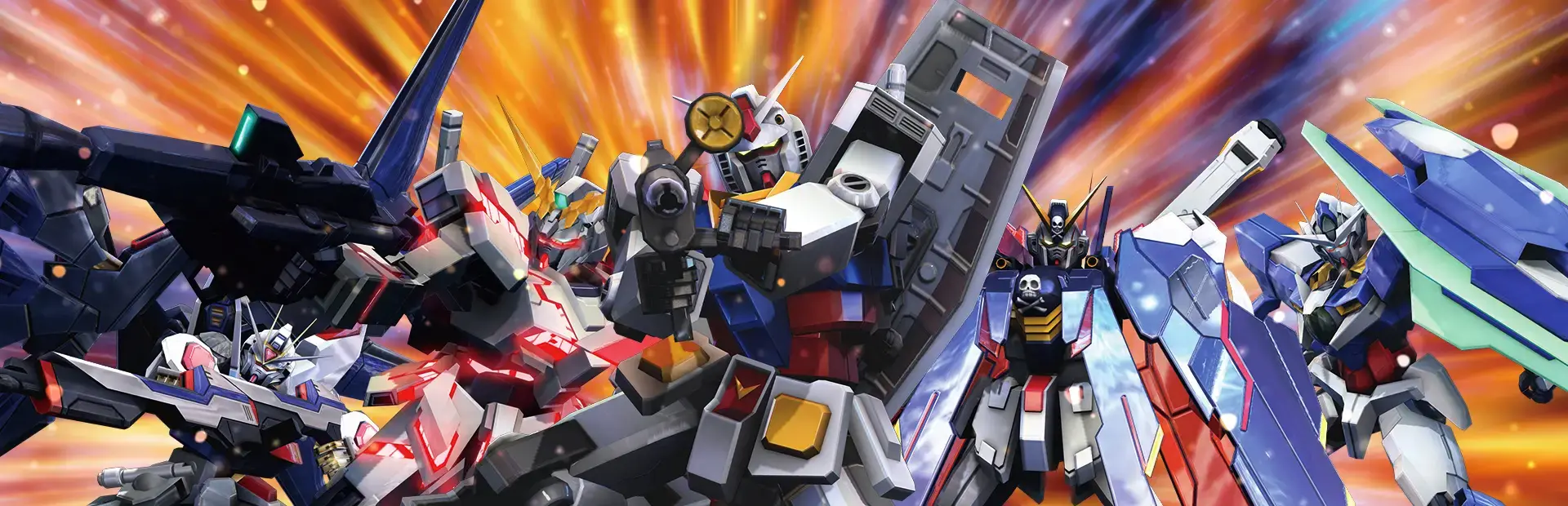 Mobile Suit Gundam: Extreme Vs. background