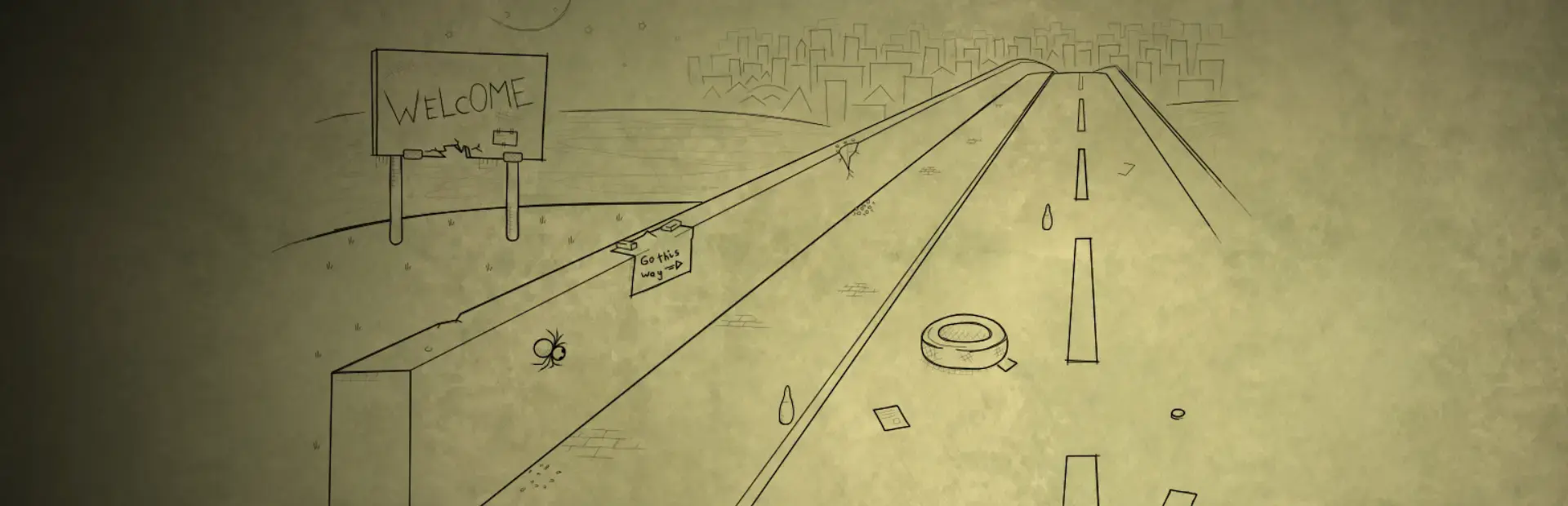 Bad Dream: Bridge background