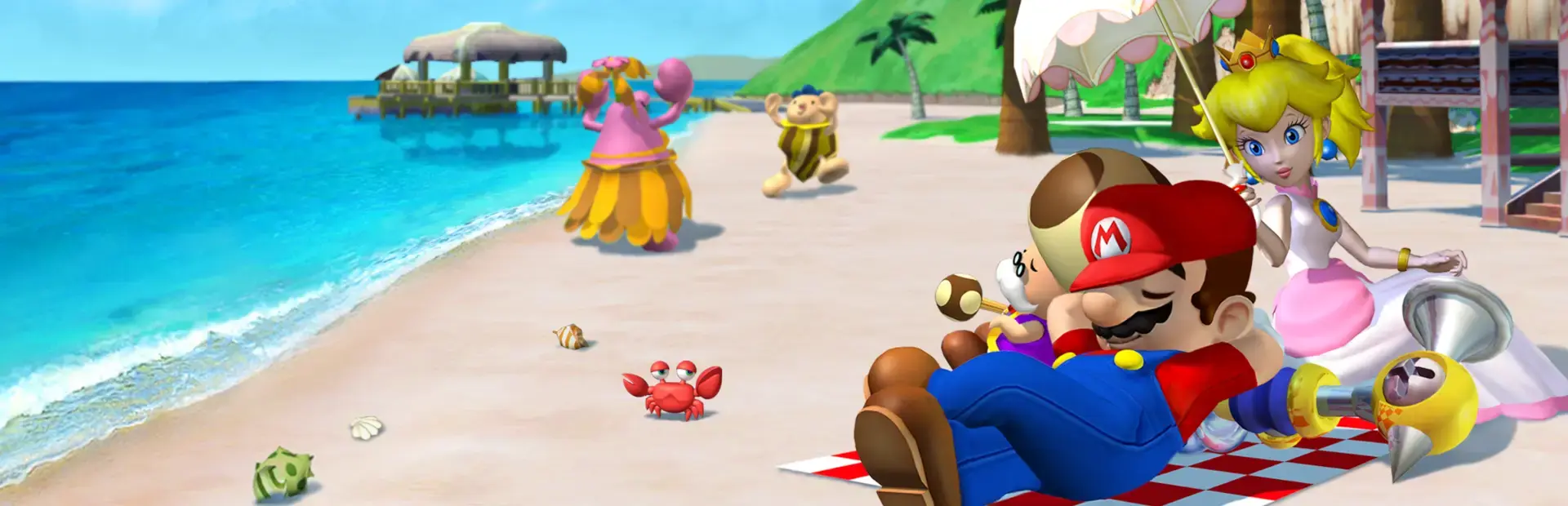 Super Mario Sunshine background