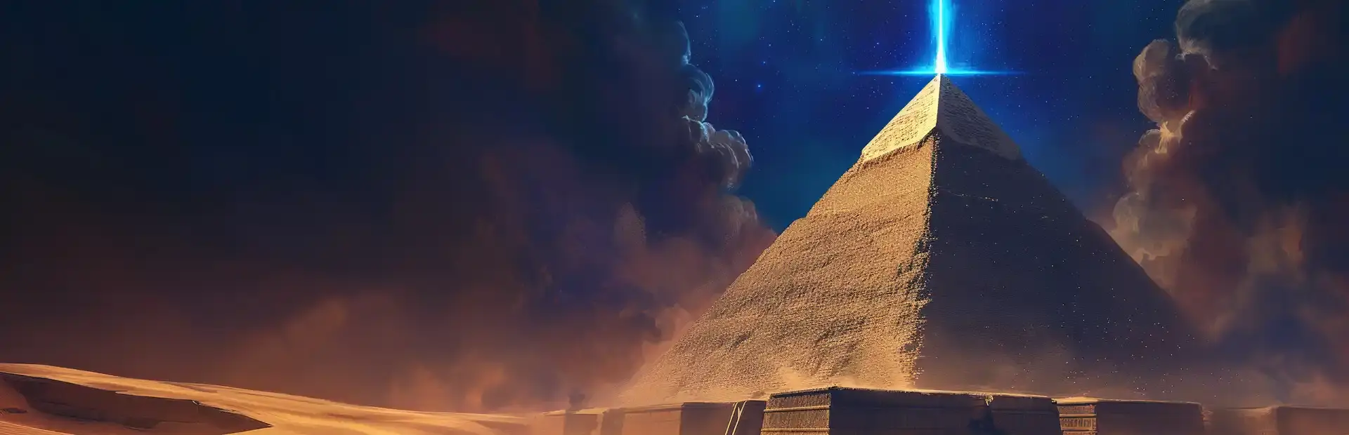 Pyramids and Aliens: Escape Room background