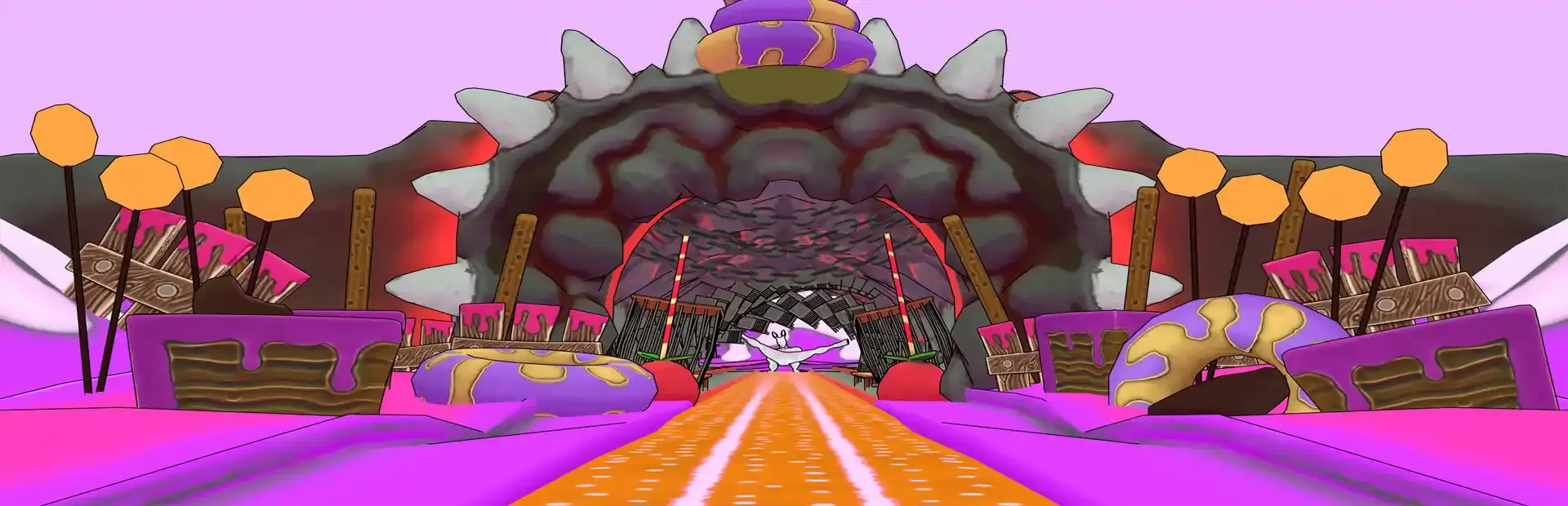 Gachi Run: Running of the Slaves background