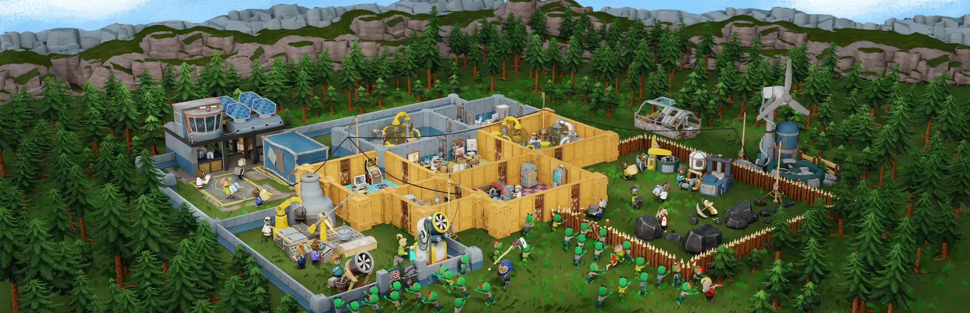 Zombie Cure Lab background