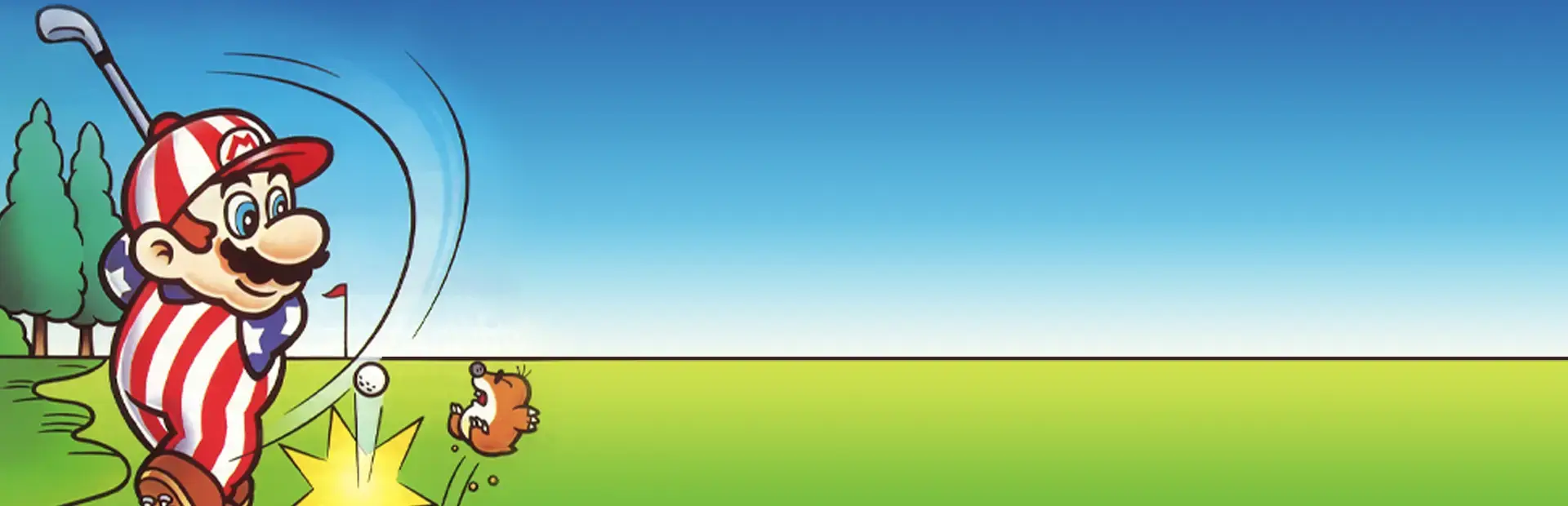 NES Open Tournament Golf background