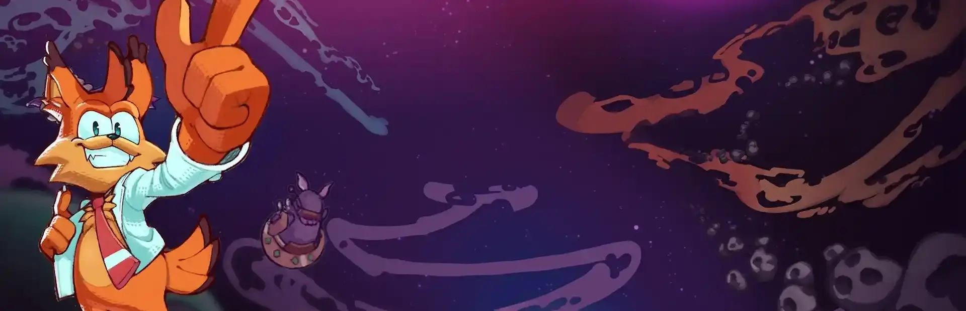 Bubsy 4D background