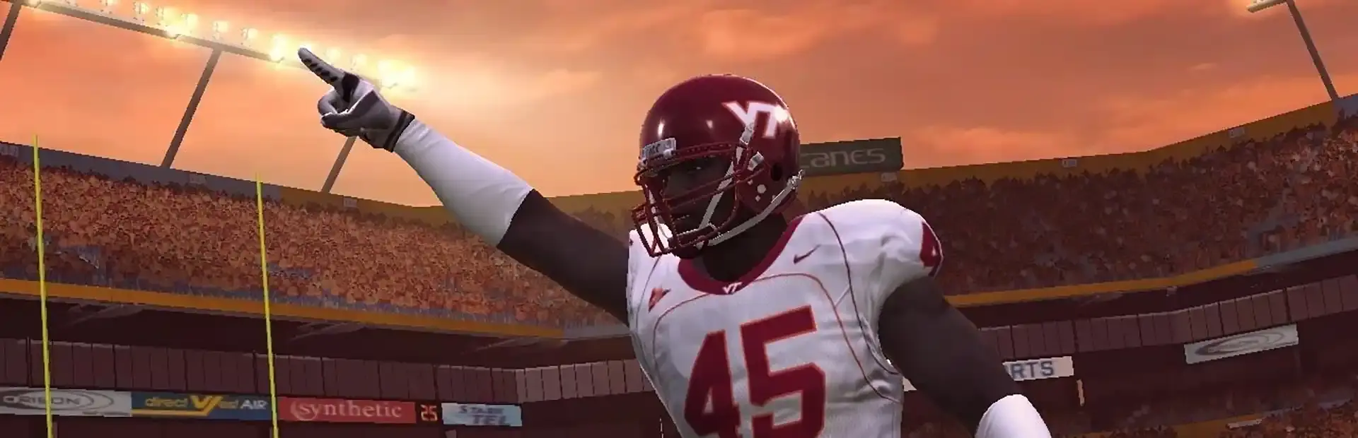 NCAA Football 09 background