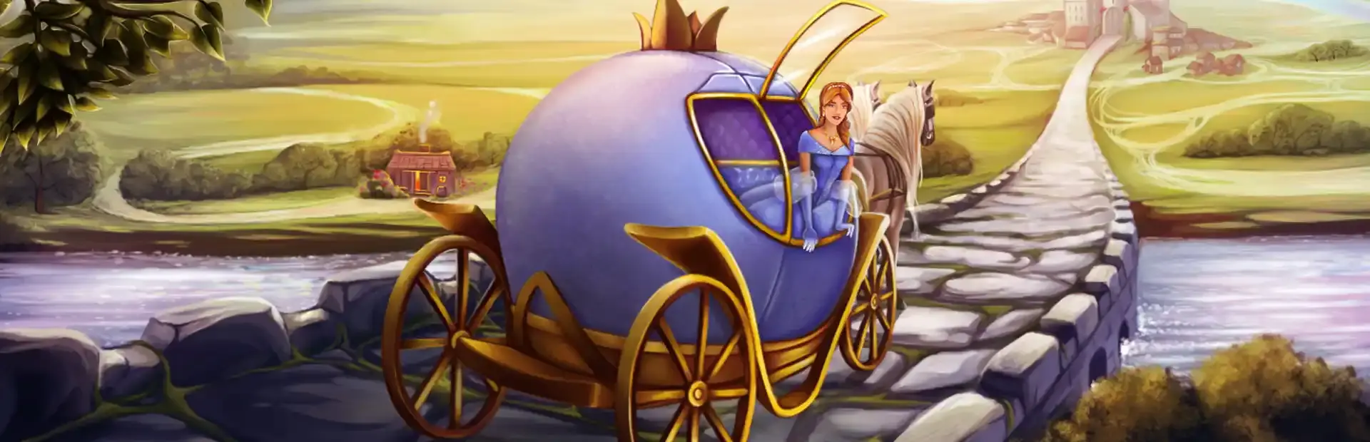 Fairytale Mosaics: Cinderella background