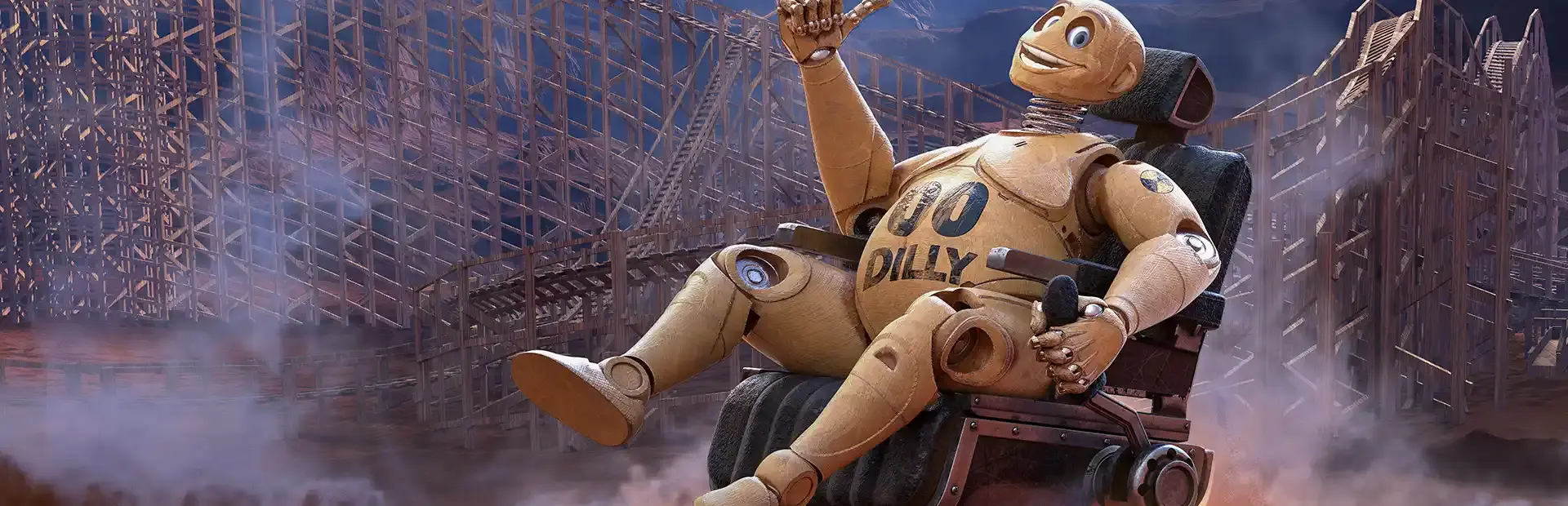 The Adventures of 00 Dilly background