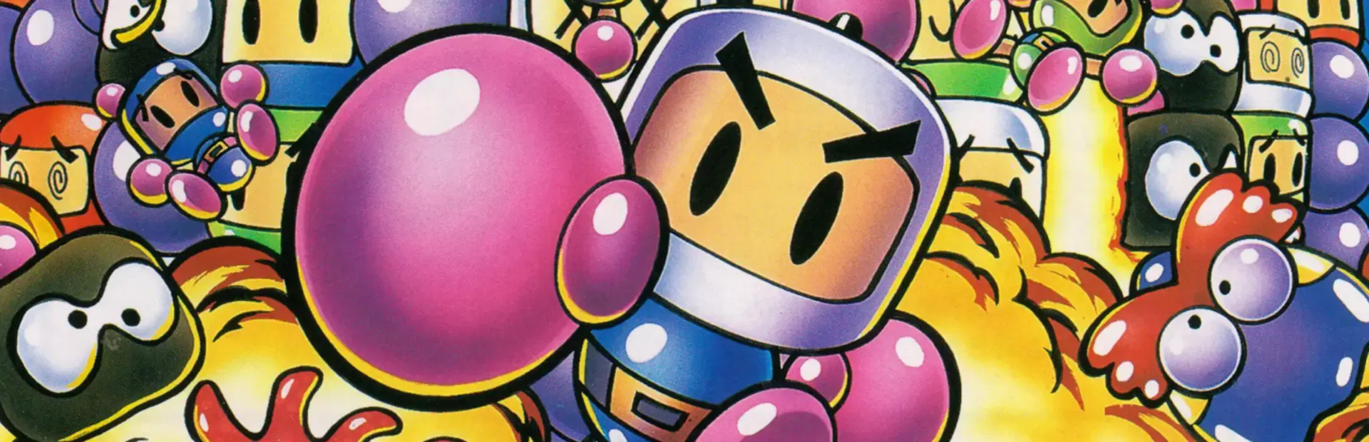 Bomberman: Panic Bomber background