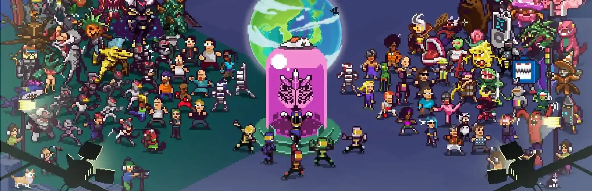Chroma Squad background