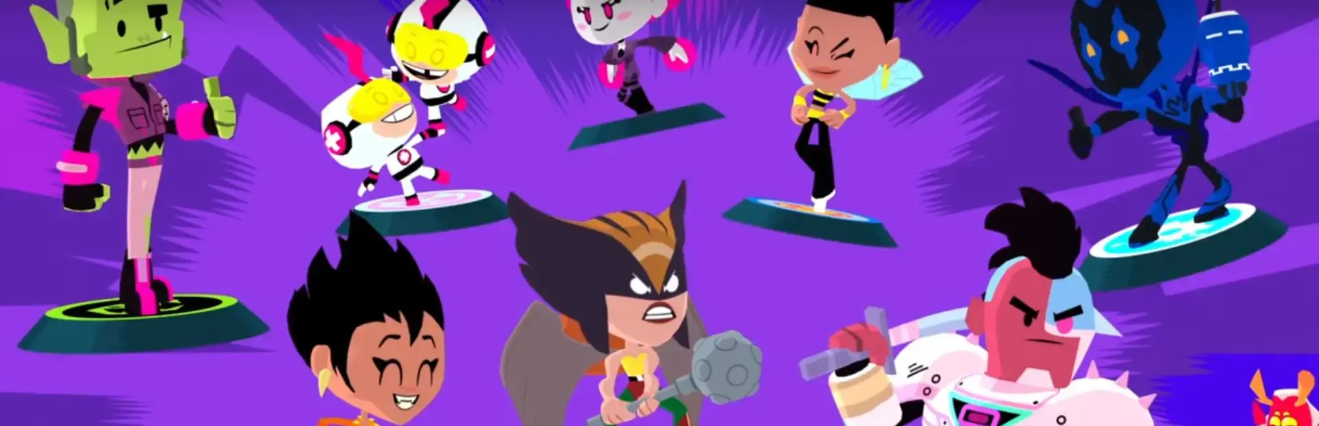 Teeny Titans: Teen Titans Go! background