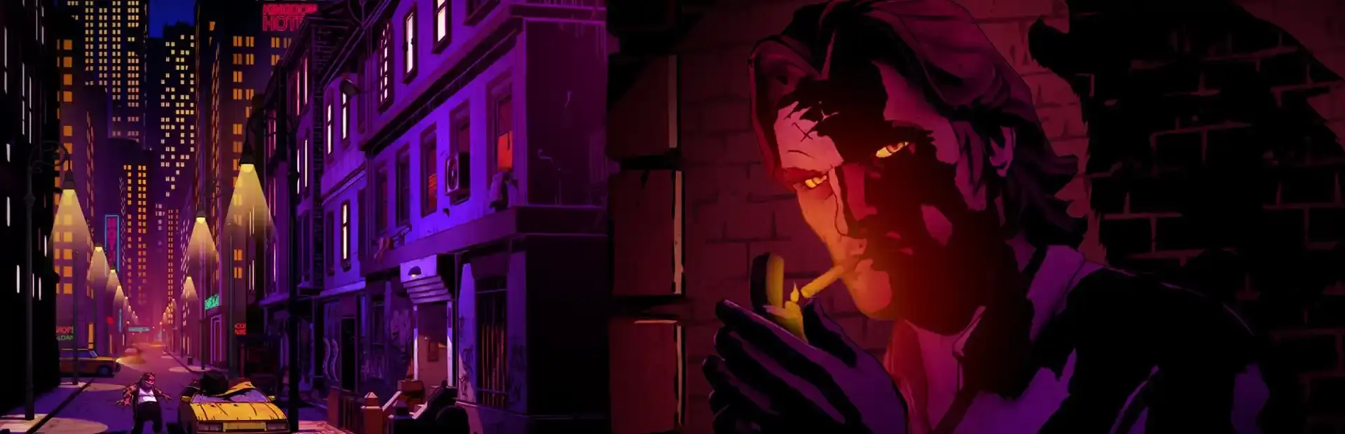 The Wolf Among Us background