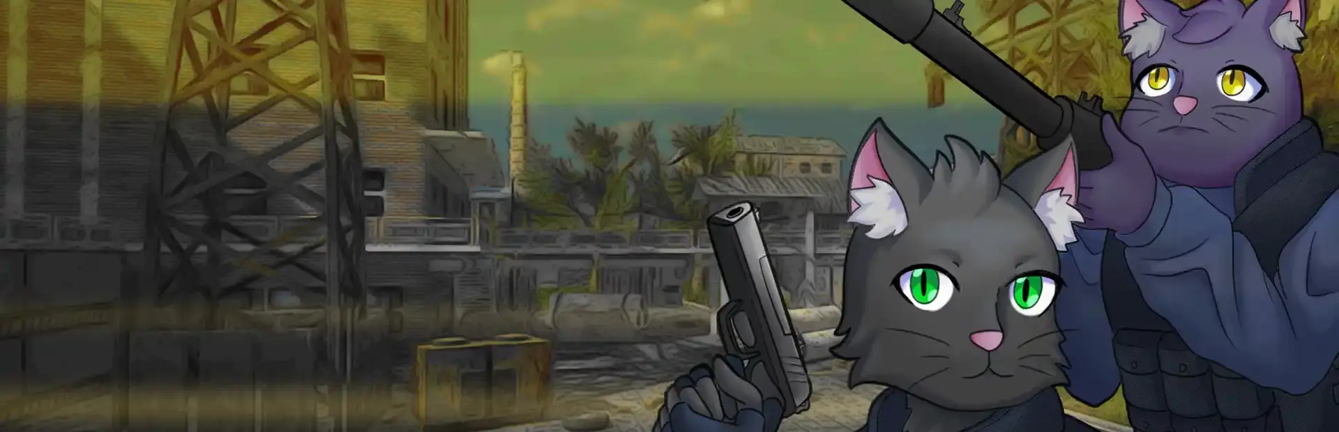 Cat's Wars background